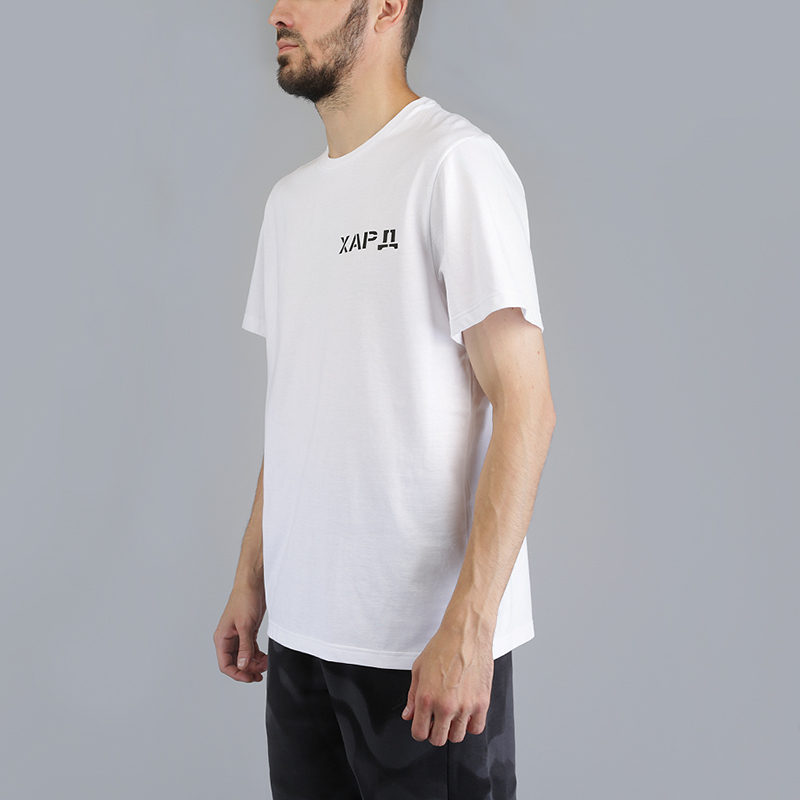 мужская белая футболка Hard Рижка Рижка-белая - цена, описание, фото 3
